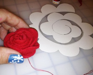 Capelet rose