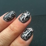 Black crackle